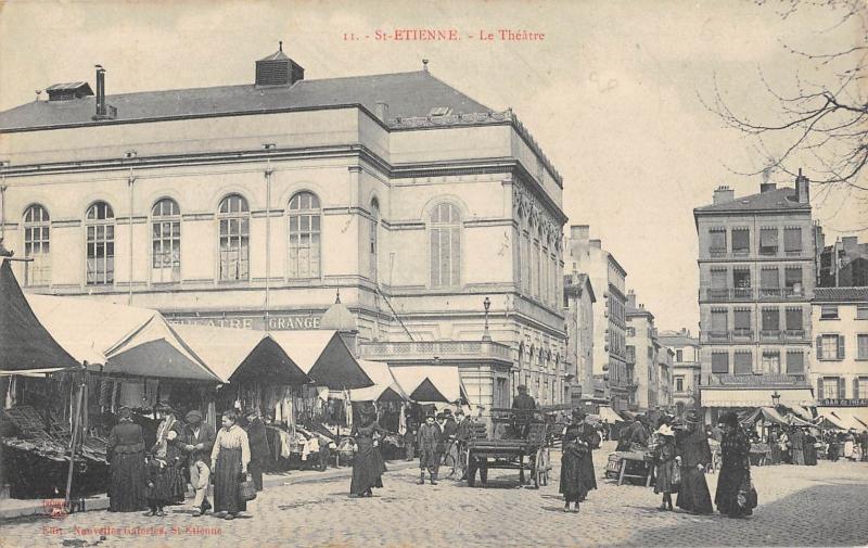 Carte postale ancienne Saint Etienne - Le Theatre à Saint-Étienne