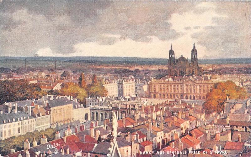 Carte postale ancienne Nancy - Vue Generale Prise De Saint Epvre à Nancy