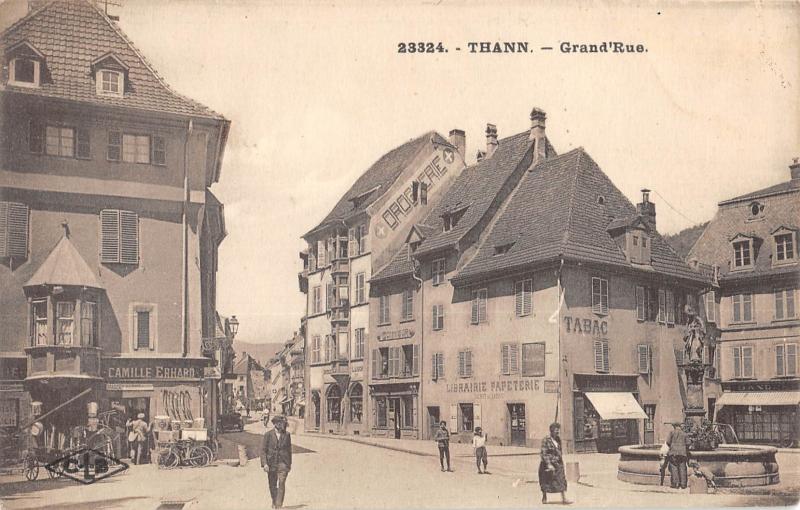 Carte postale ancienne Thann - Grand Rue à Thann