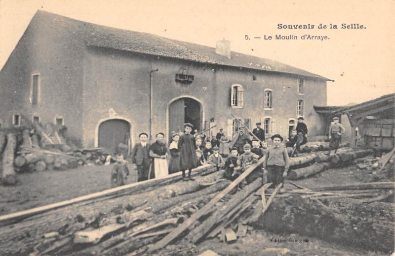 Carte postale ancienne Souvenir De La Seille - Le Moulin D'Arraye