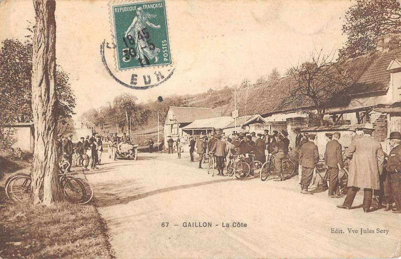 Carte postale ancienne Gaillon - La Cote à Gaillon