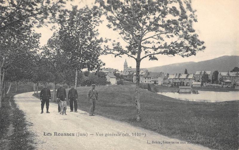 Carte postale ancienne Les Rousses - Vue Generale aux Rousses