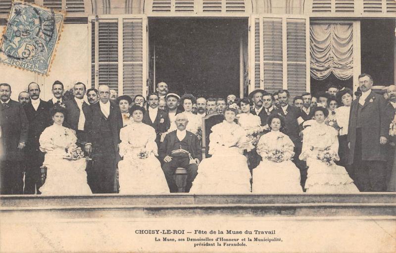 Carte postale ancienne Choisy Le Roi - Fete De La Muse Du Travail à Choisy-le-Roi