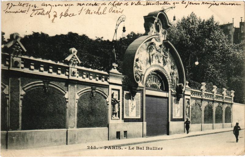 Carte postale ancienne Le Bal Bullier à Paris 5e