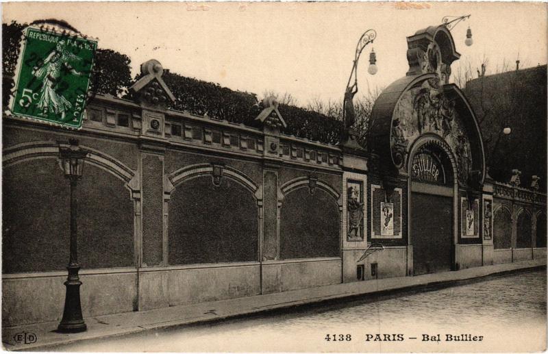Carte postale ancienne Bal Bullier à Paris 5e