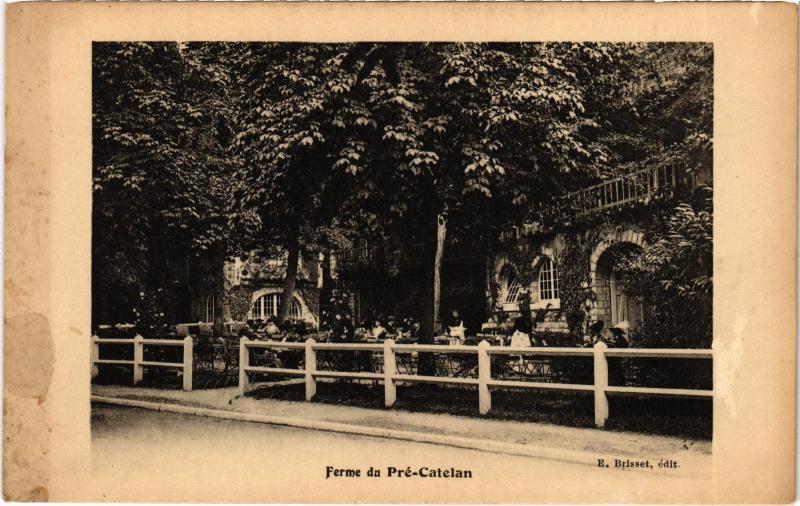 Carte postale ancienne Ferme du Pré-Catelan à Paris