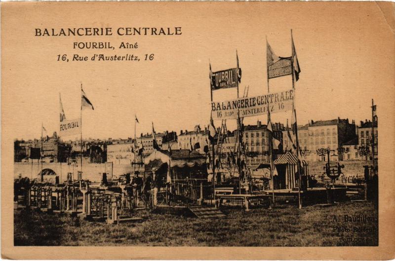 Carte postale ancienne Paris 12e 16, Rue d'Austerlitz balancerie Centrale à Paris 12e