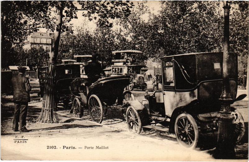 Carte postale ancienne Porte Maillot à Paris 17e