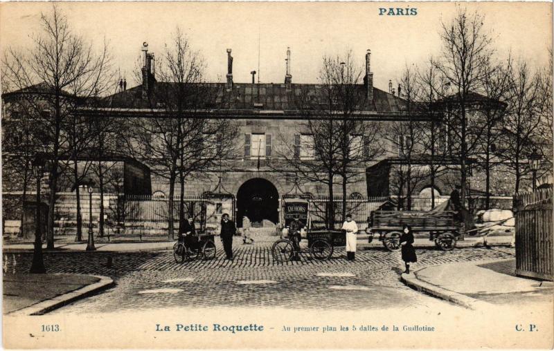 Carte postale ancienne Paris 11e La petite Roqeuette à Paris 11e