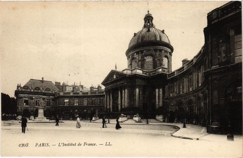 Carte postale ancienne Paris 6e Institut de France à Paris 6e