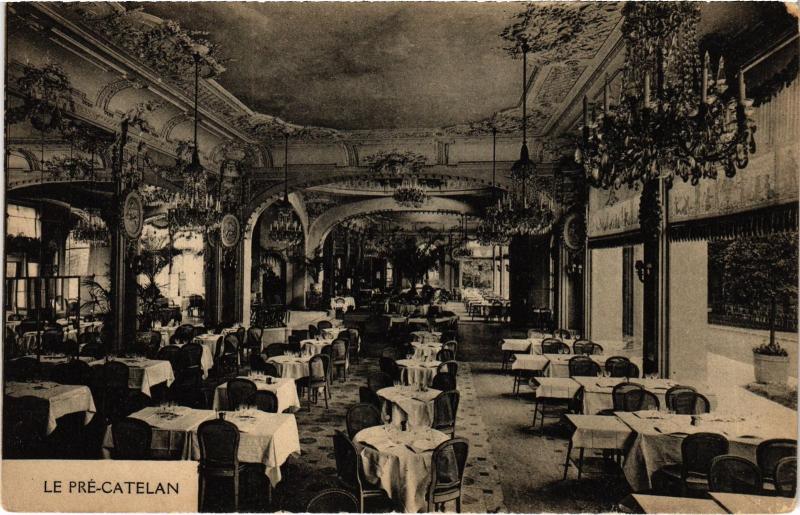 Carte postale ancienne Le Pré-Catelan à Paris