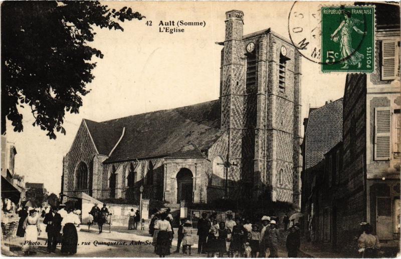 Carte postale ancienne Ault eglise