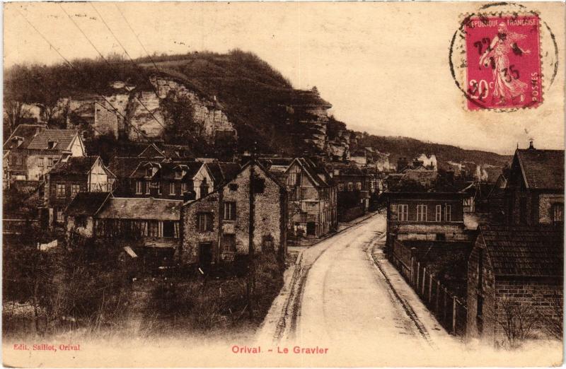 Carte postale ancienne Onival le Gravier