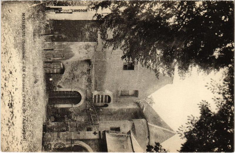 Carte postale ancienne Moreuil le chateau à Moreuil