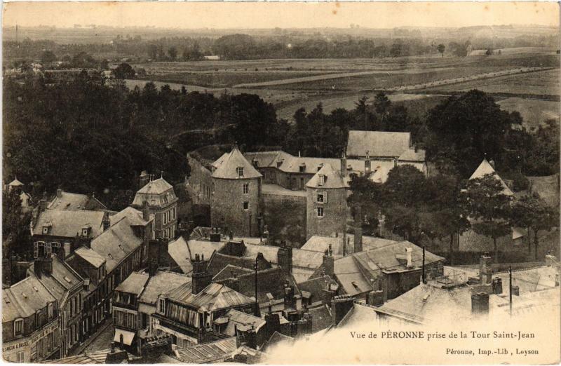 Carte postale ancienne Peronne