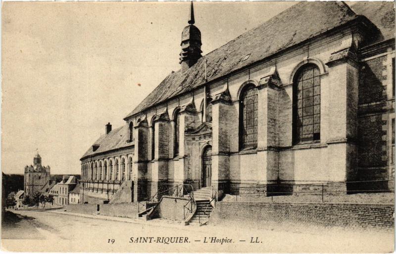 Carte postale ancienne St Riquier Hospice