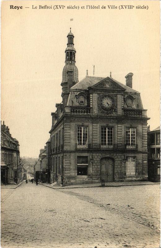 Carte postale ancienne Roye le Beffroi