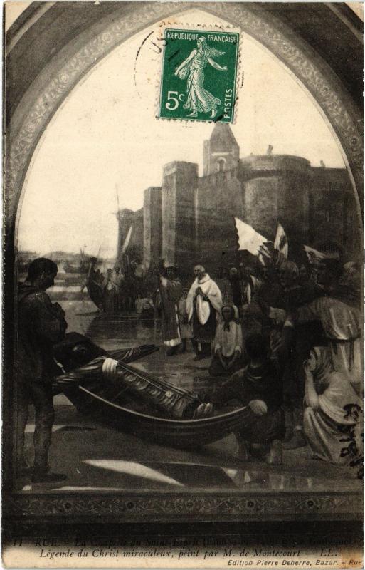 Carte postale ancienne Rue Chapelle du Saint-Esprit