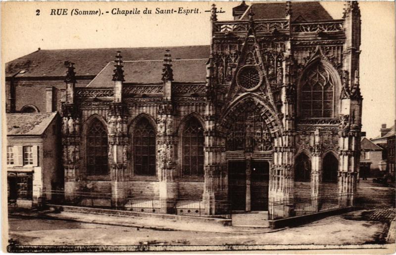 Carte postale ancienne Rue Chapelle du Saint-Esprit