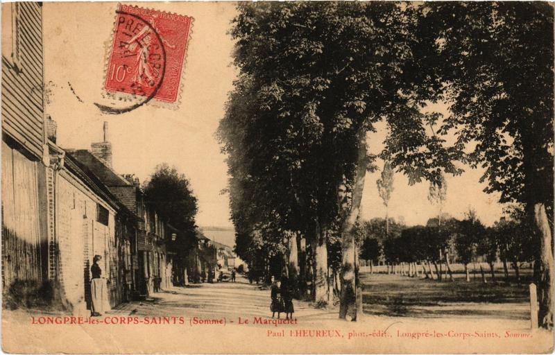 Carte postale ancienne Longre les Corps Saints le Marquelet