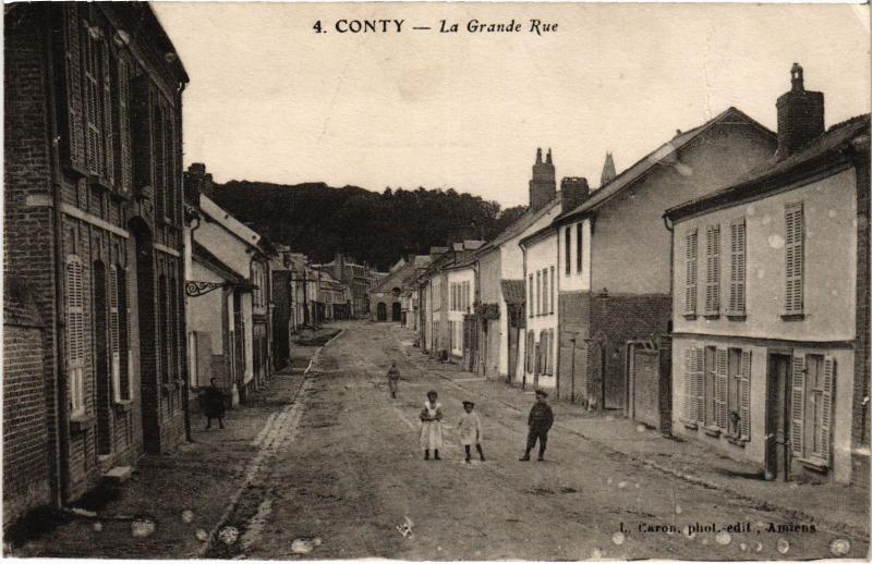 Carte postale ancienne Conty Gendarmerie à Conty