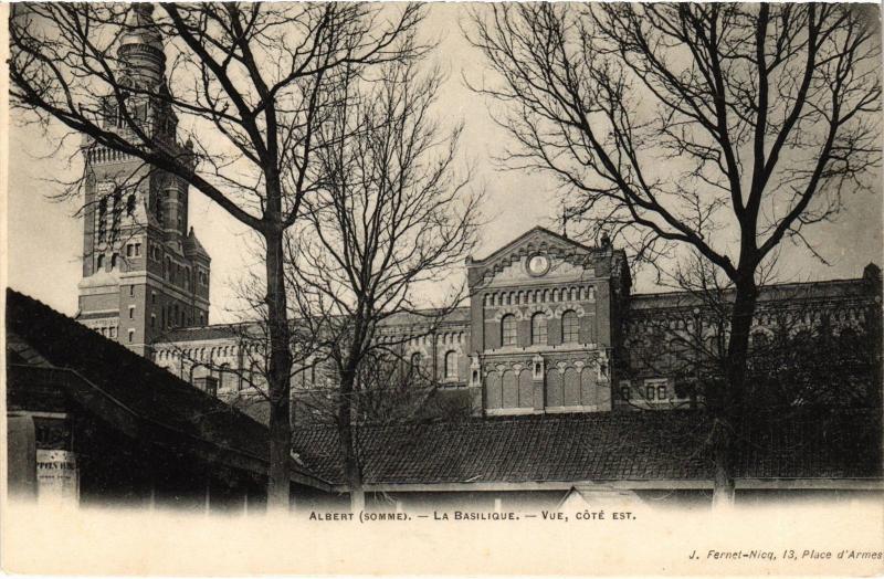 Carte postale ancienne Albert la Basilique à Albert