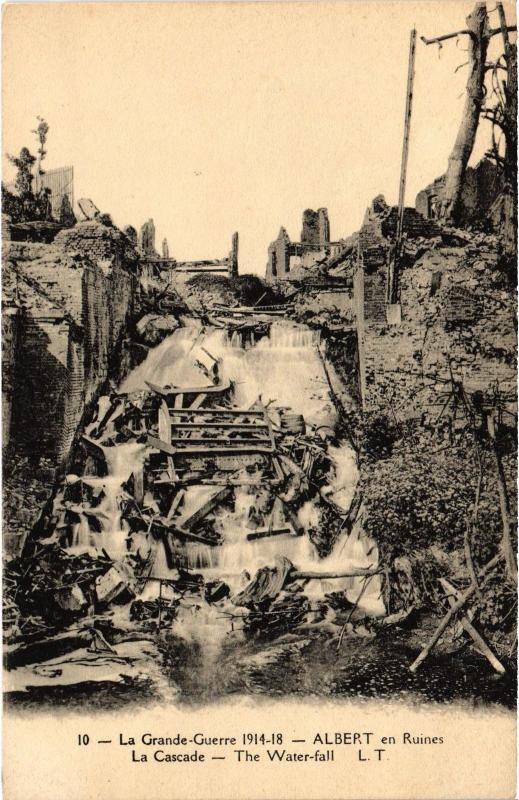 Carte postale ancienne Albert la cascade à Albert