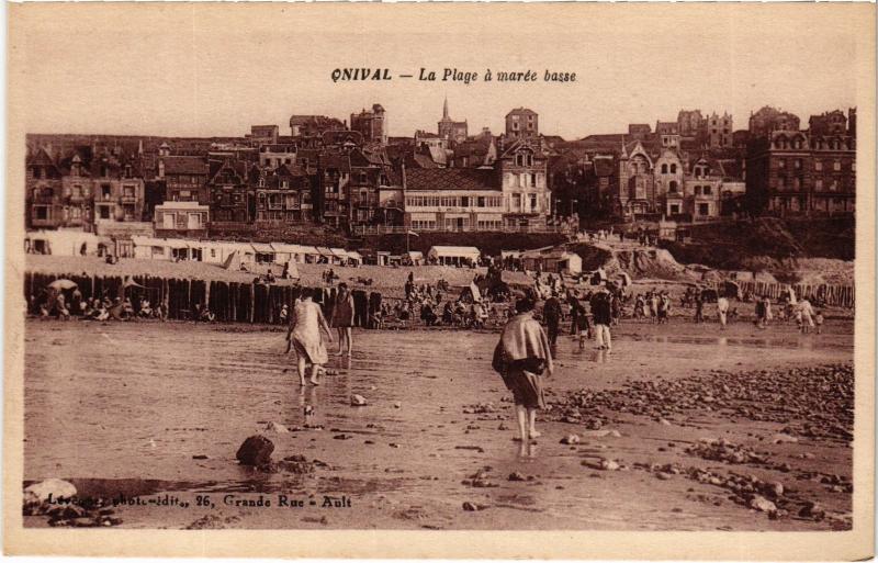 Carte postale ancienne Onival la plage
