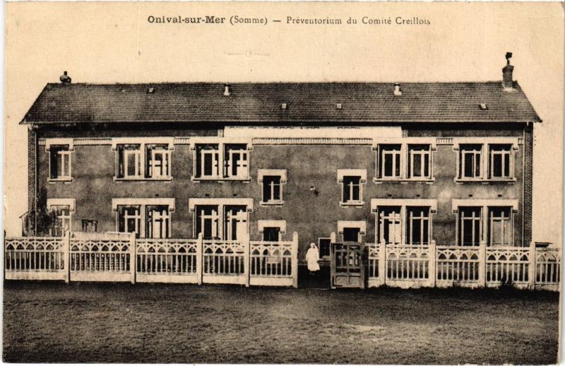 Carte postale ancienne Onival Preventorium du Comite Creillois