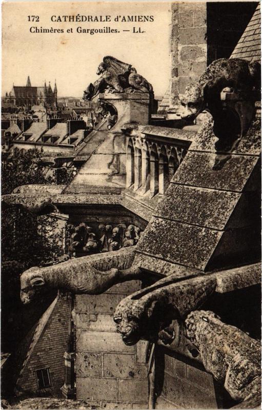 Carte postale ancienne Amiens Cathedrale à Amiens