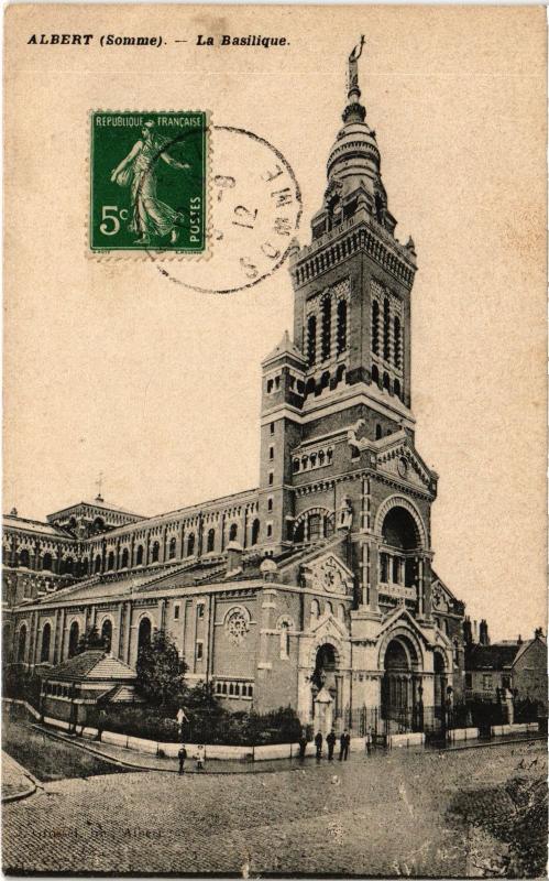 Carte postale ancienne Albert la Basilique à Albert