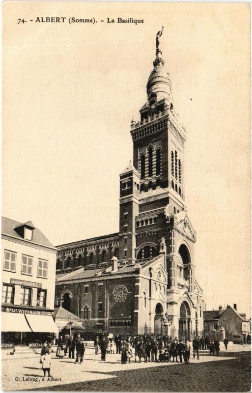 Carte postale ancienne Albert la Basilique à Albert