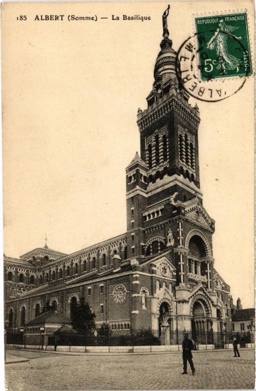 Carte postale ancienne Albert la Basilique à Albert
