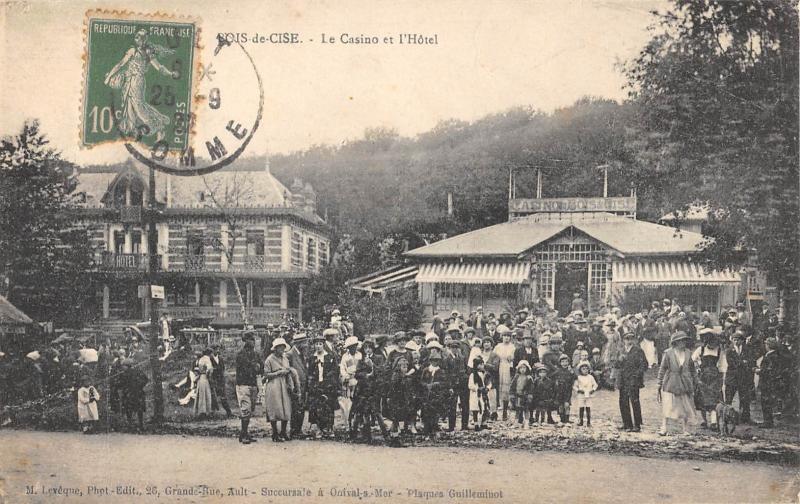 Carte postale ancienne Bois De Cise - Le Casino Et L'Hotel