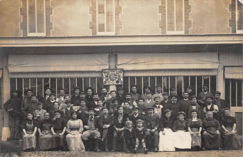 Carte postale ancienne Paris - Carte Photo - Exposition De 1900 - L'Ancienne Des Ouvriers à Paris