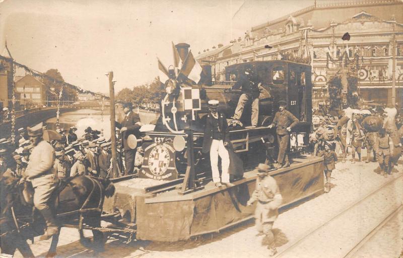 Carte postale ancienne Strasbourg - Carte Photo - Association Fraternelle Chemin De Fer De L'Est à Strasbourg