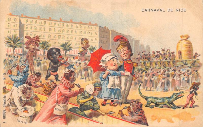 Carte postale ancienne Nice - Carnaval De Nice à Nice