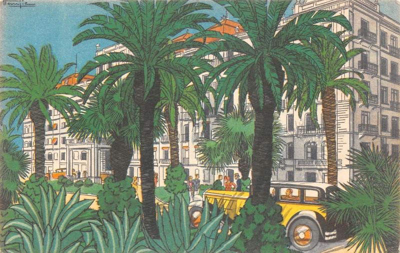 Carte postale ancienne Le Californie Palace A Cannes à Cannes