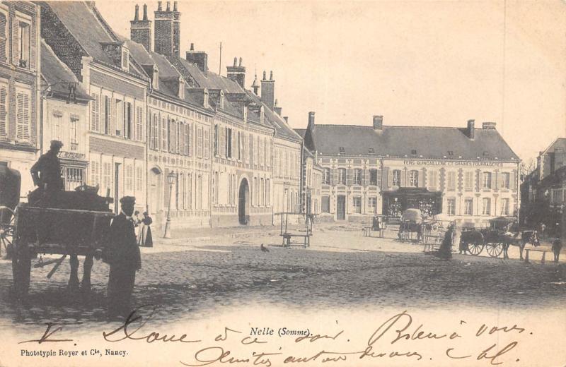Carte postale ancienne Nelle - Somme