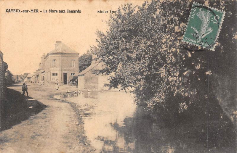 Carte postale ancienne Cayeux Sur Mer - La Mare Aux Canards à Cayeux-sur-Mer