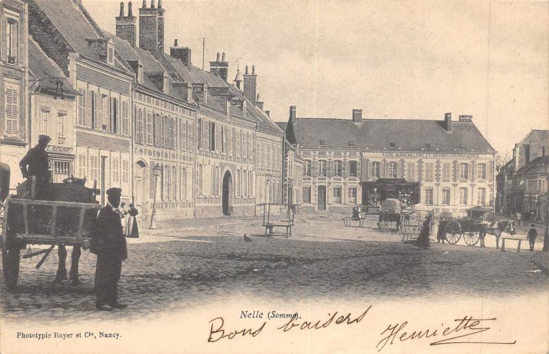 Carte postale ancienne Nelle - Somme