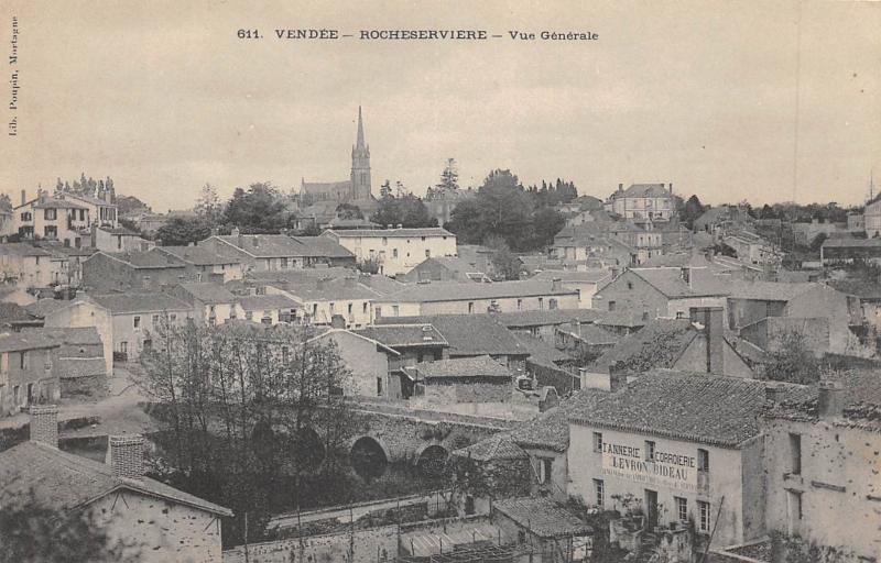 Carte postale ancienne Rocheservieres - Vue Generale