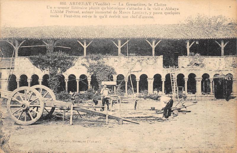 Carte postale ancienne Ardelay - La Grenetiere - Le Cloitre