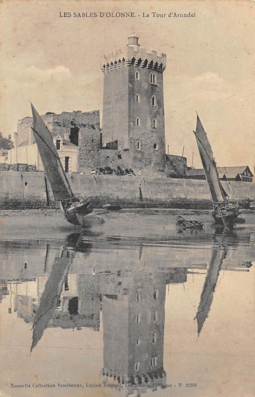 Carte postale ancienne Les Sables D'Olonne - Tour D'Arundel aux Sables-d'Olonne