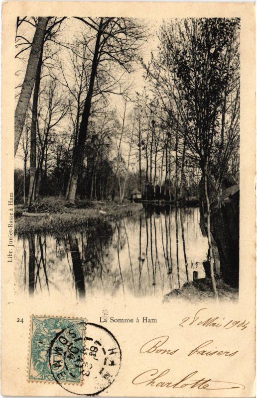 Carte postale ancienne Ham