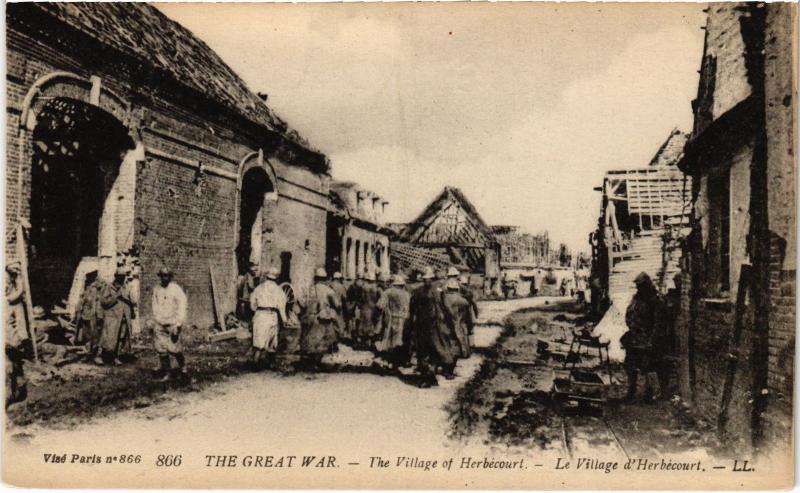 Carte postale ancienne Herbecourt