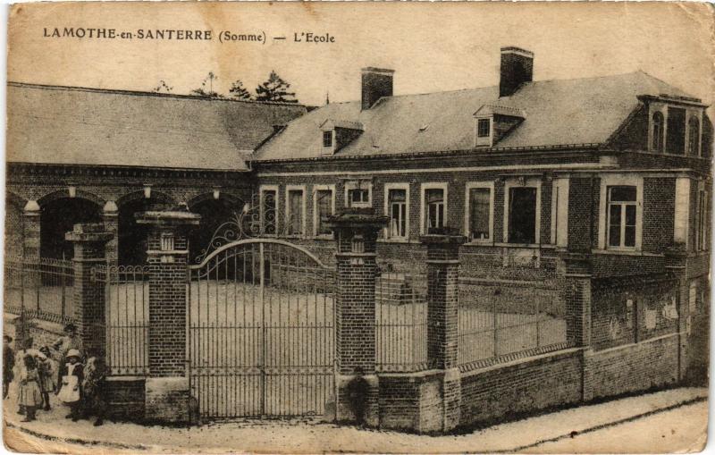 Carte postale ancienne La Mothe Ecole
