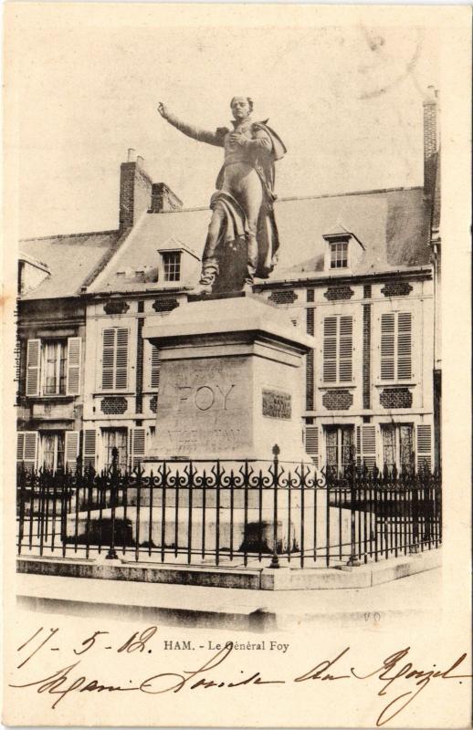 Carte postale ancienne Ham Le General Foy