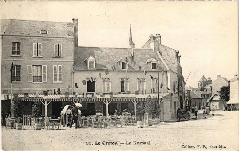 Carte postale ancienne Le Crotoy le Kursaal au Crotoy