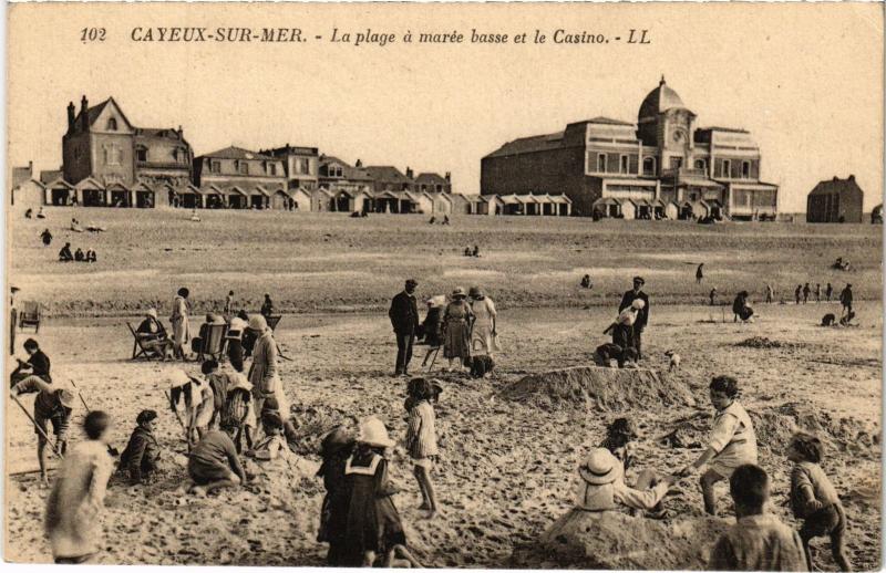 Carte postale ancienne Cayeux la plage